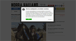Desktop Screenshot of norrahalland.se